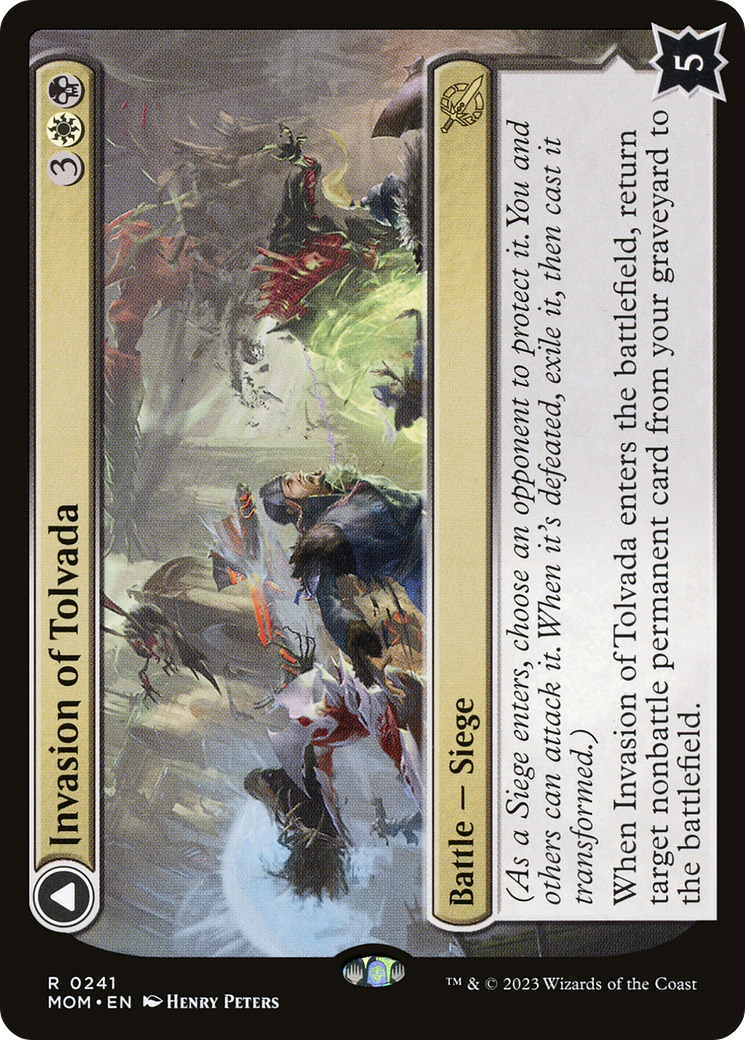 Magic: The Gathering - Invasion of Tolvada // The Broken Sky - March of the Machine