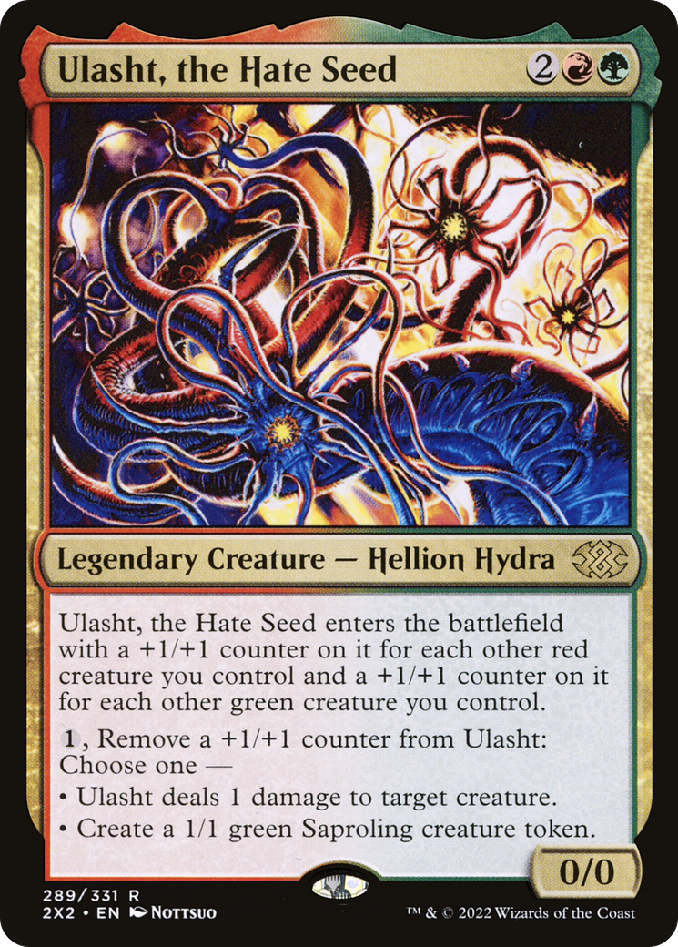 Magic: The Gathering - Ulasht, the Hate Seed - Double Masters 2022
