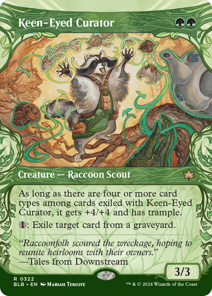 Magic: The Gathering - Keen-Eyed Curator Foil - Bloomburrow
