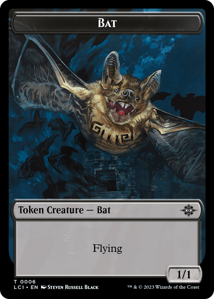 Magic: The Gathering - Bat Token - The Lost Caverns of Ixalan Tokens
