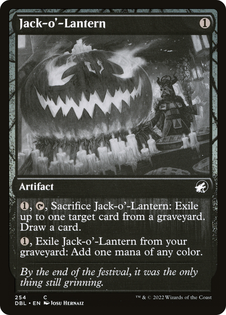 Magic: The Gathering - Jack-o'-Lantern Foil - Innistrad: Double Feature