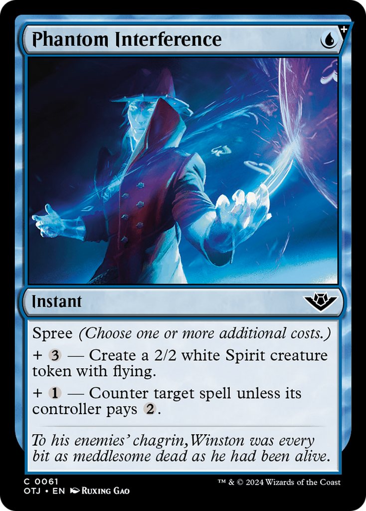 Magic: The Gathering - Phantom Interference - Outlaws of Thunder Junction