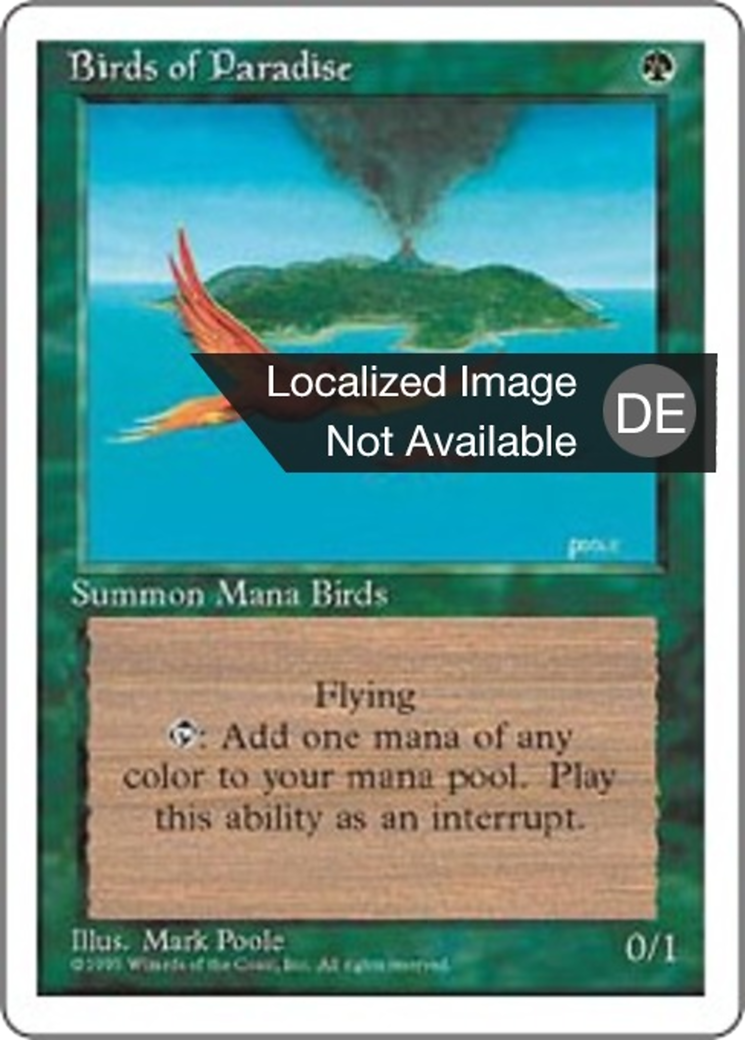 Magic: The Gathering - Paradiesvögel - Fourth Edition
