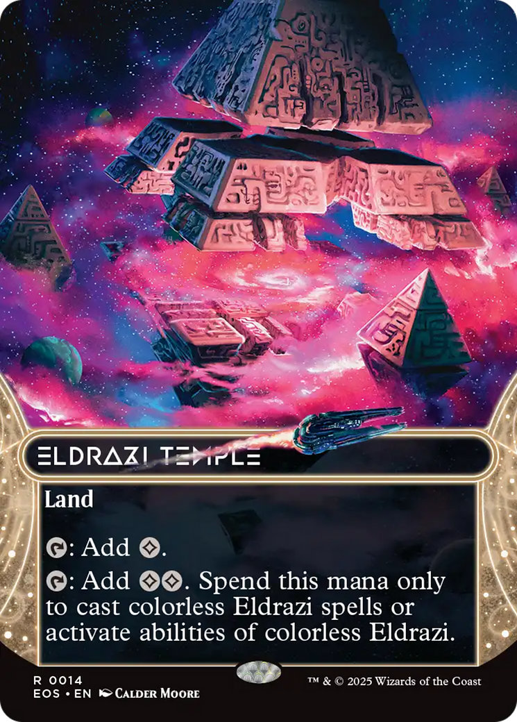 Magic: The Gathering - Eldrazi Temple Foil - Edge of Eternities: Stellar Sights