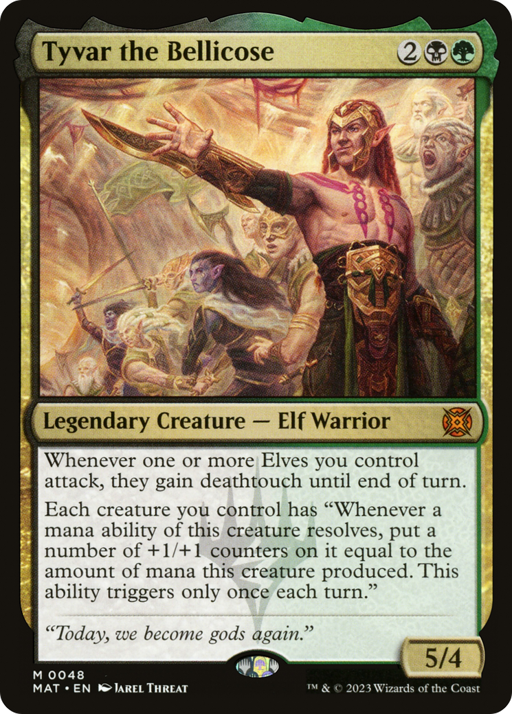 Magic: The Gathering - Tyvar the Bellicose - March of the Machine: The Aftermath