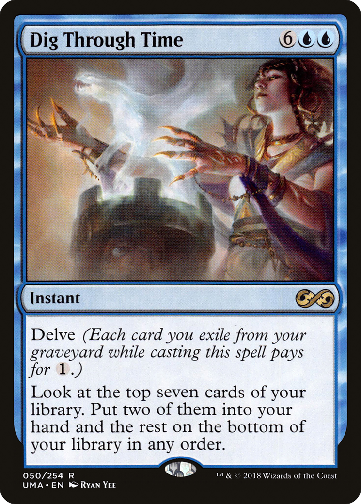 Magic: The Gathering - Dig Through Time Foil - Ultimate Masters