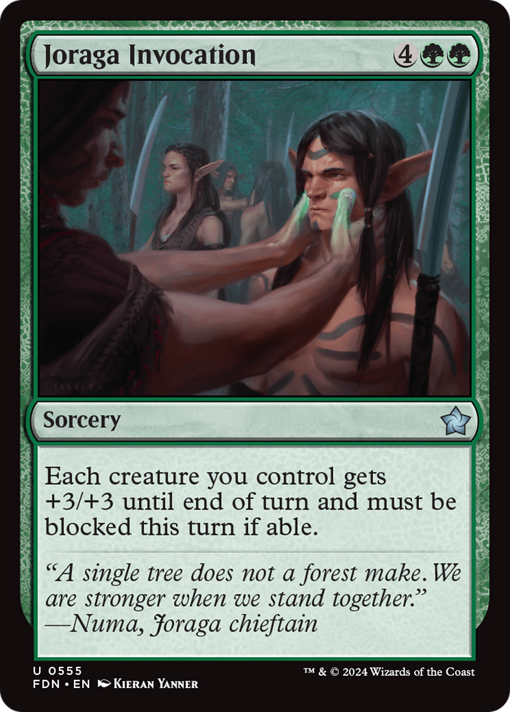 Magic: The Gathering - Joraga Invocation - Foundations