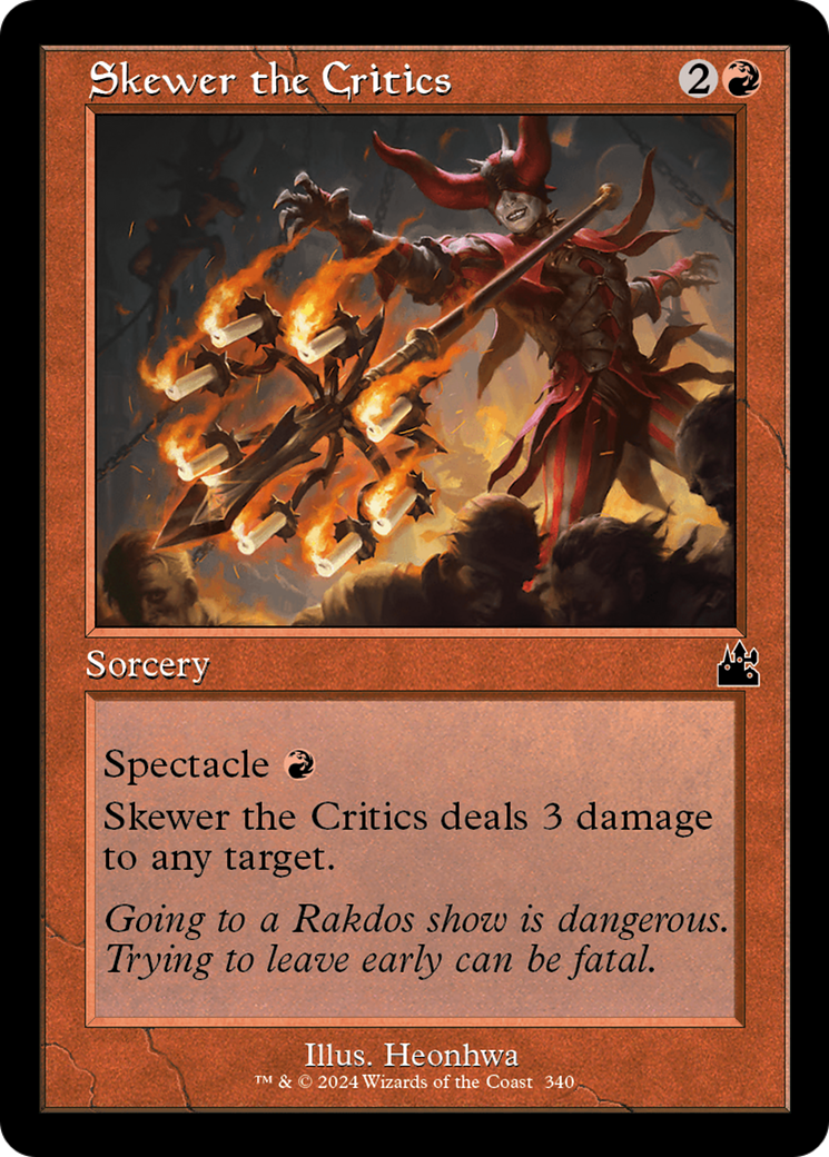 Magic: The Gathering - Skewer the Critics - Ravnica Remastered