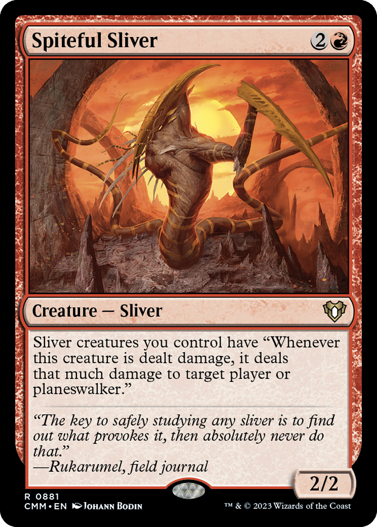Magic: The Gathering - Spiteful Sliver - Commander Masters