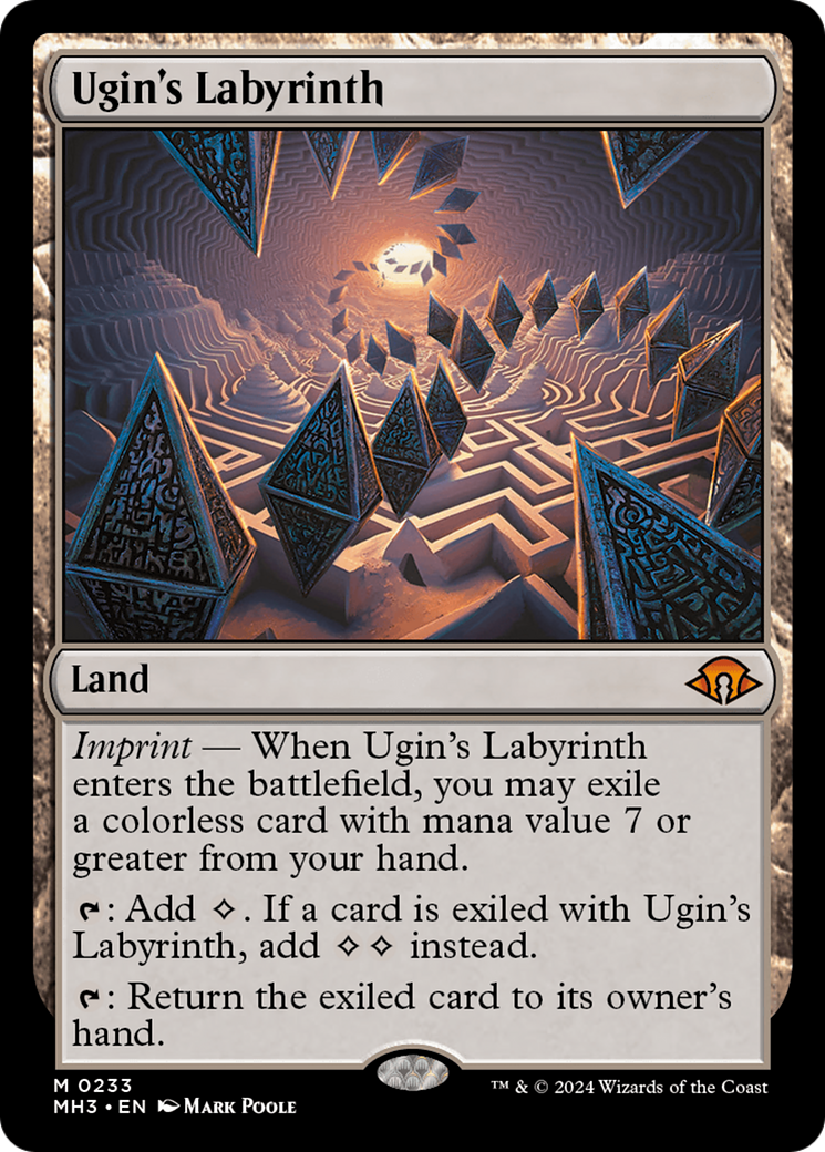 Magic: The Gathering - Ugin's Labyrinth Foil - Modern Horizons 3