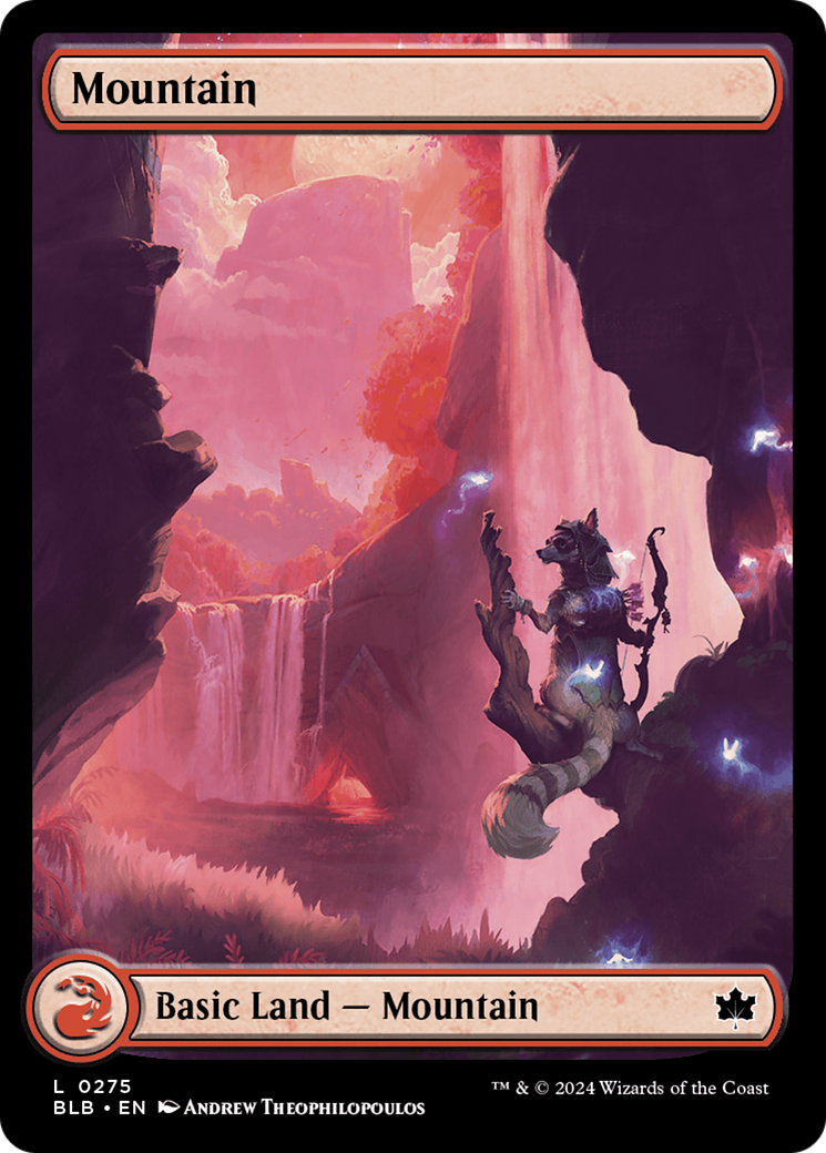 Magic: The Gathering - Mountain #275 Foil - Bloomburrow