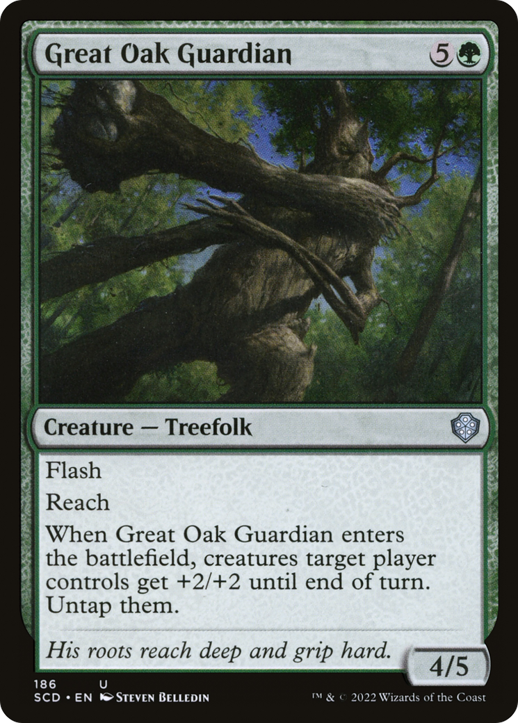Magic: The Gathering - Great Oak Guardian - Starter Commander Decks