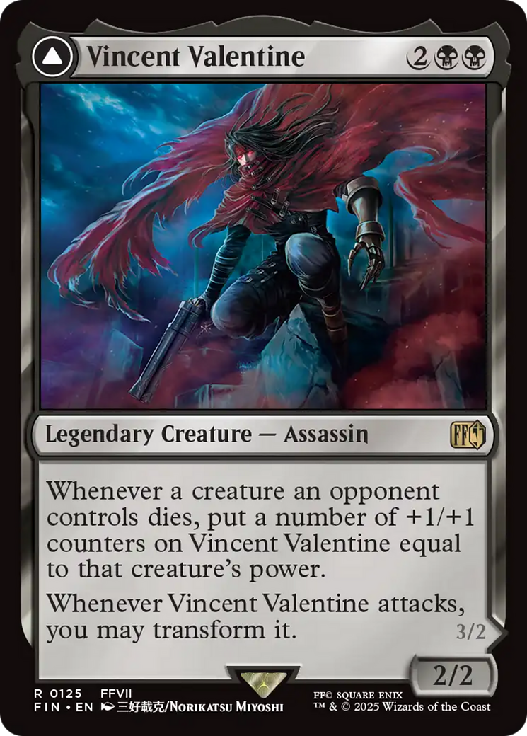 Magic: The Gathering - Vincent Valentine // Galian Beast Foil - Final Fantasy