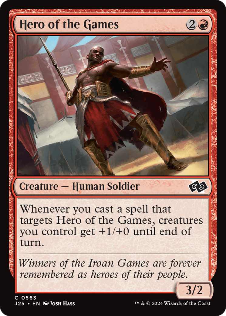 Magic: The Gathering - Hero of the Games - Foundations Jumpstart