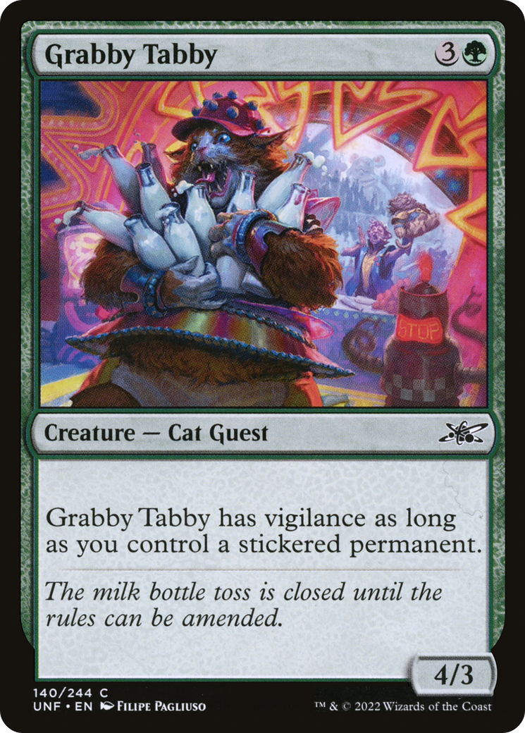 Magic: The Gathering - Grabby Tabby - Unfinity