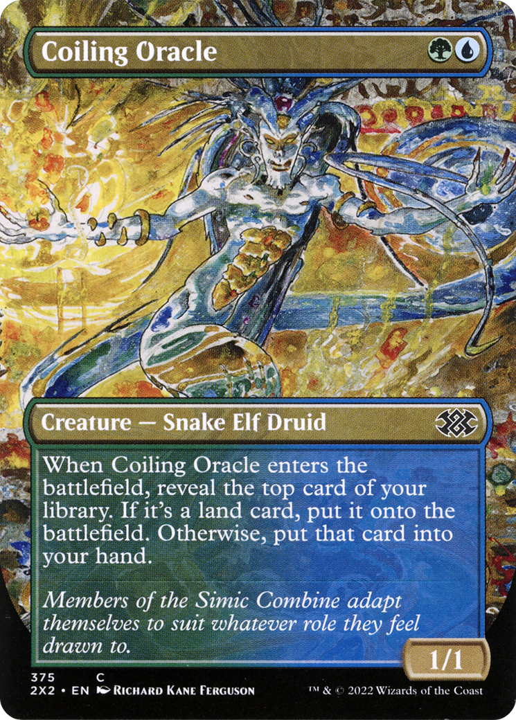 Magic: The Gathering - Coiling Oracle - Double Masters 2022