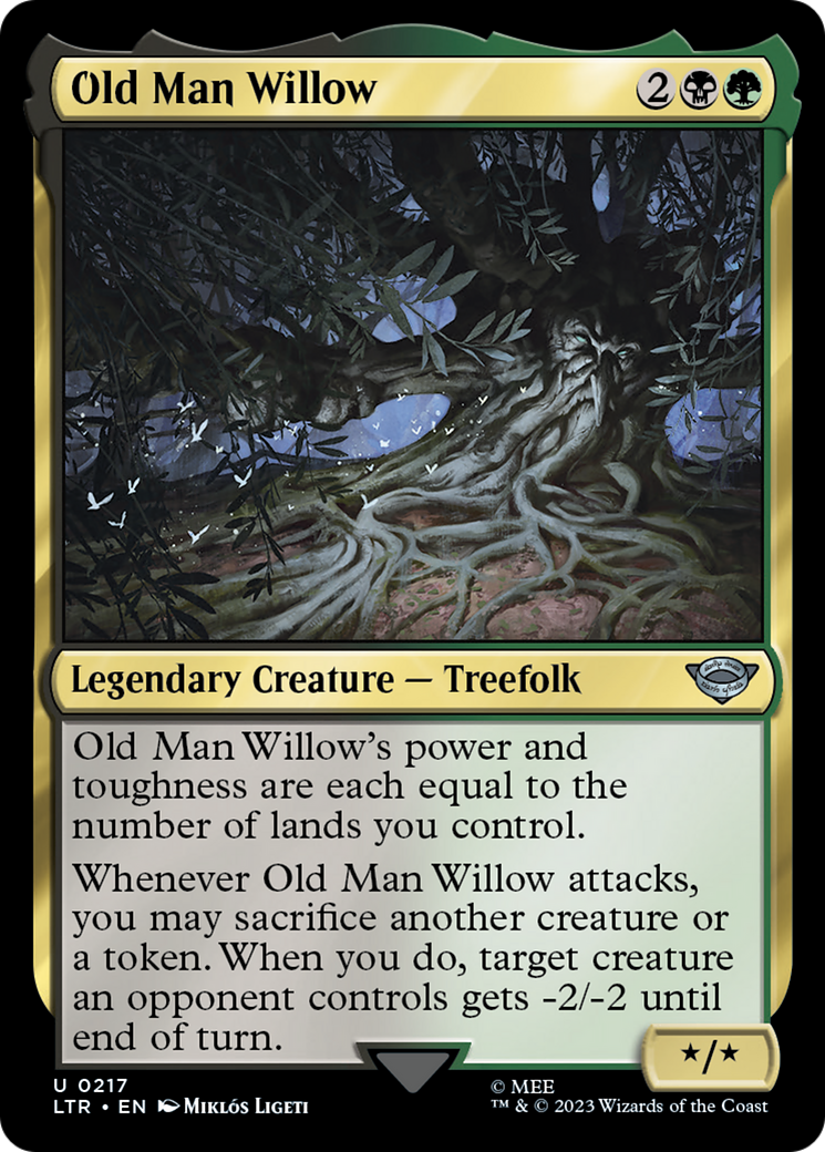 Magic: The Gathering - Old Man Willow - The Lord of the Rings: Tales of Middle-earth