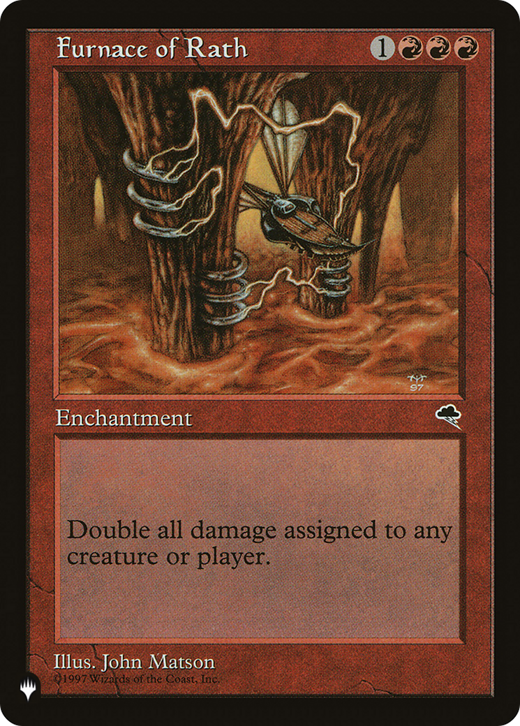 Magic: The Gathering - Furnace of Rath - The List