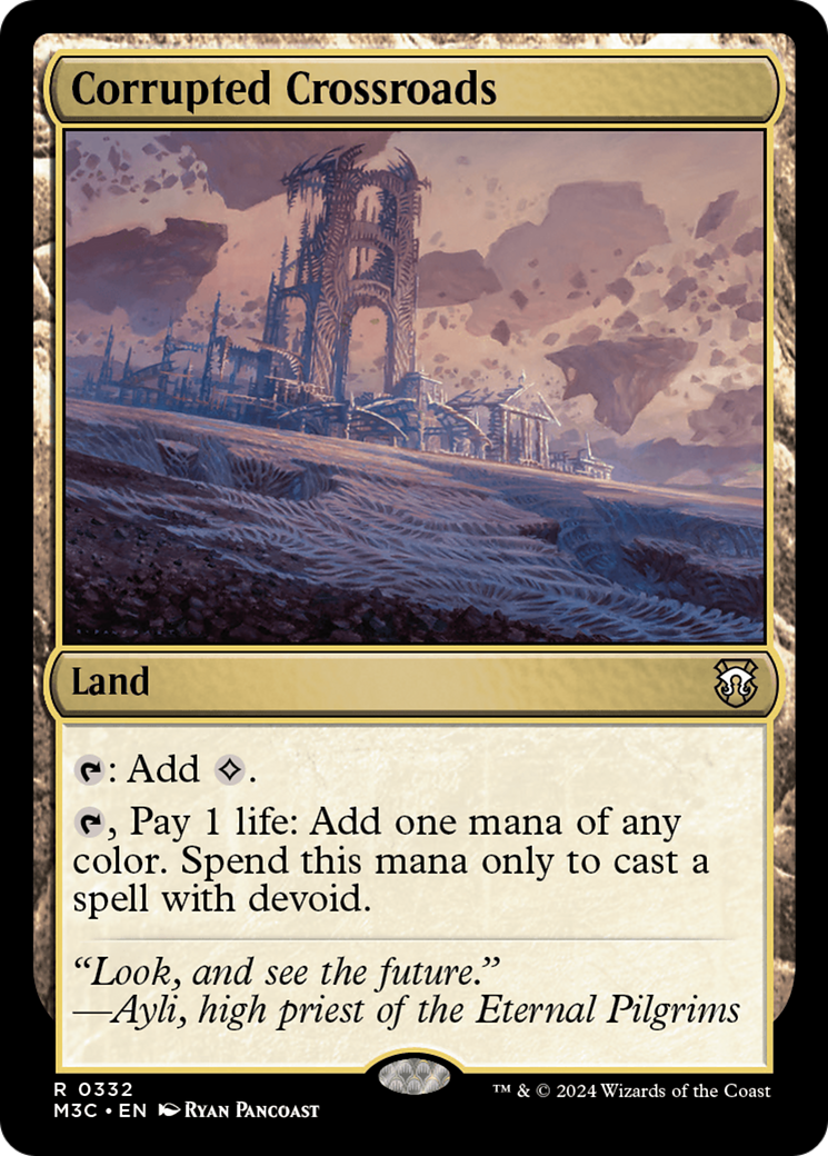 Magic: The Gathering - Corrupted Crossroads - Modern Horizons 3 Commander