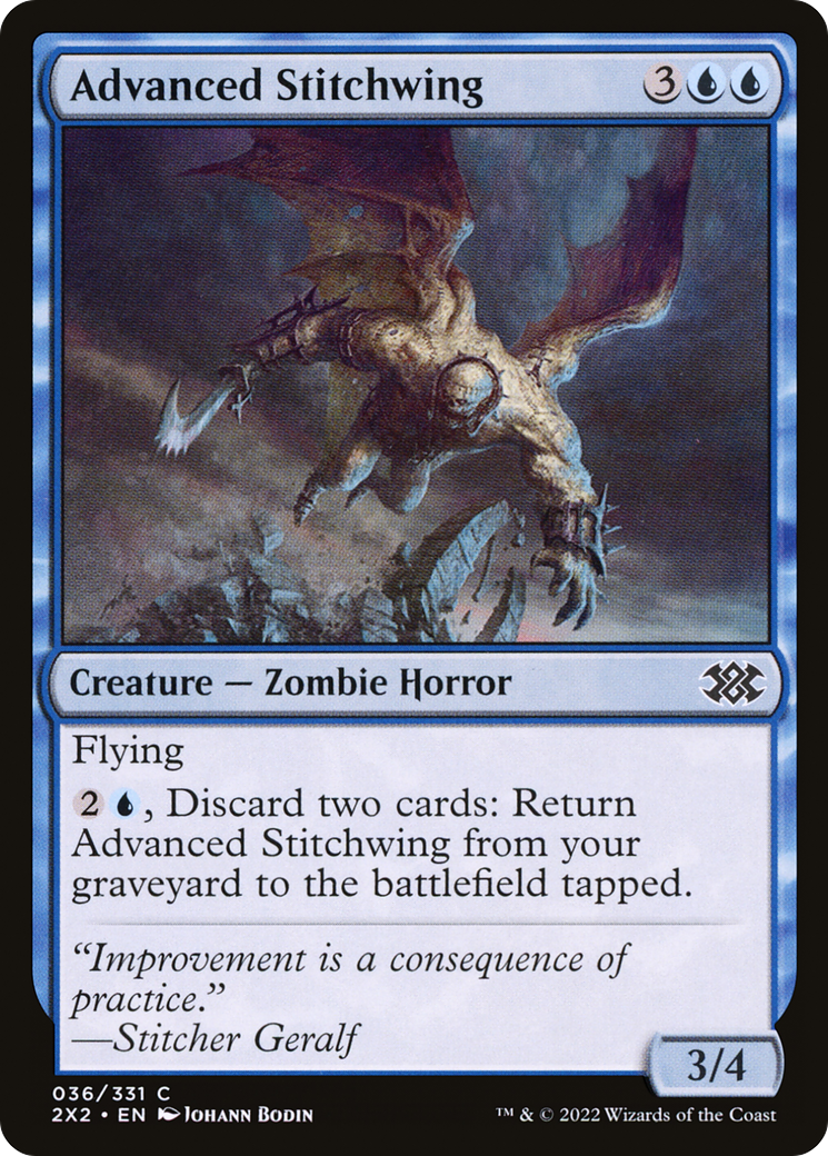 Magic: The Gathering - Advanced Stitchwing Foil - Double Masters 2022
