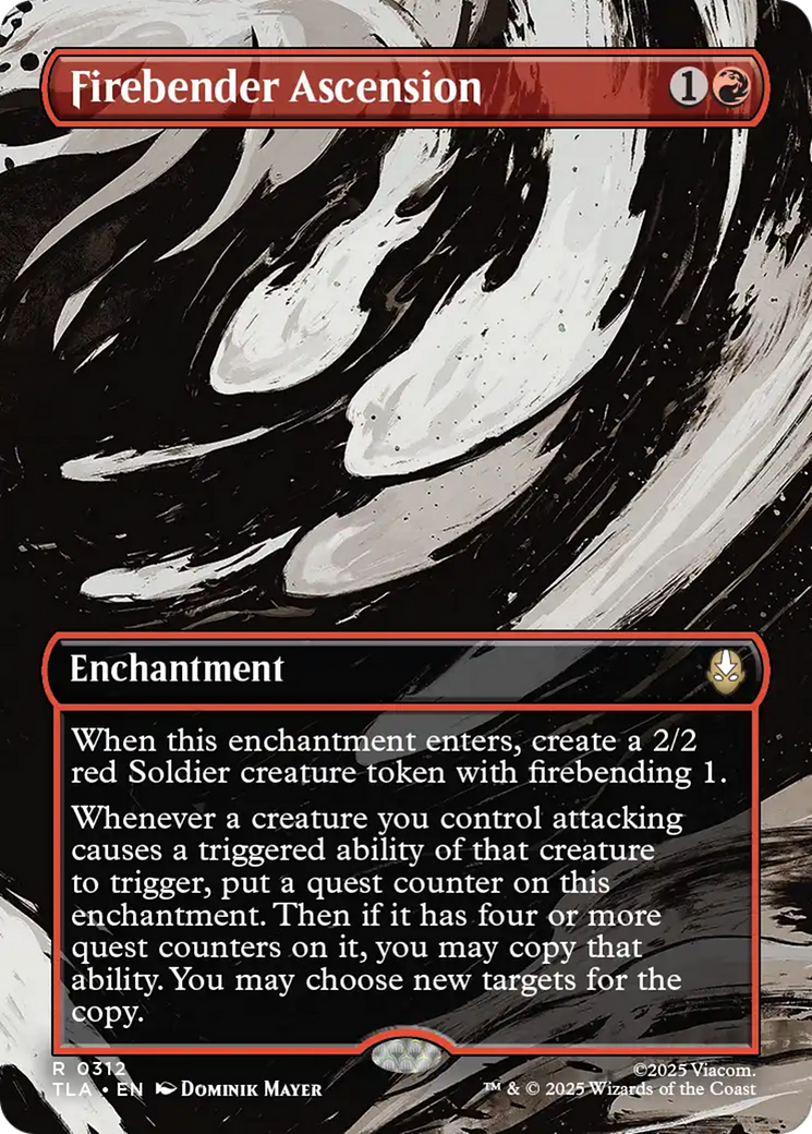 Magic: The Gathering - Firebender Ascension Foil - Avatar: The Last Airbender