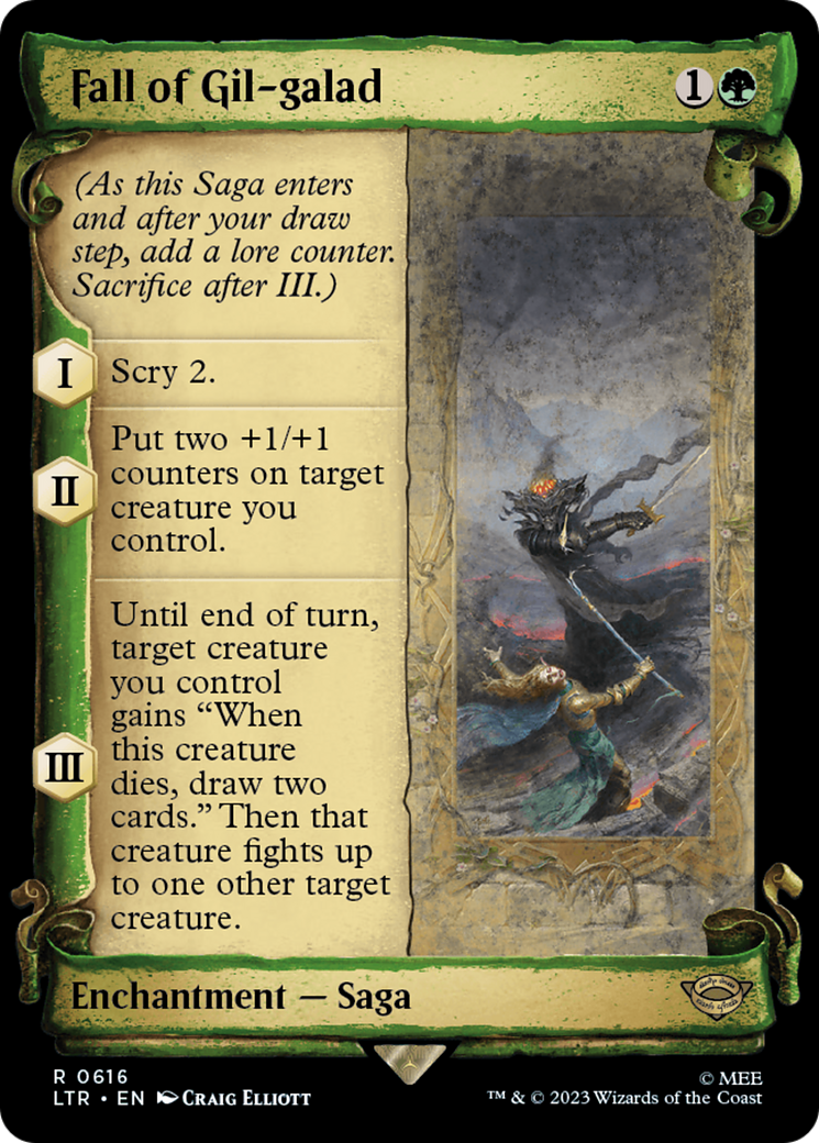 Magic: The Gathering - Fall of Gil-galad - The Lord of the Rings: Tales of Middle-earth