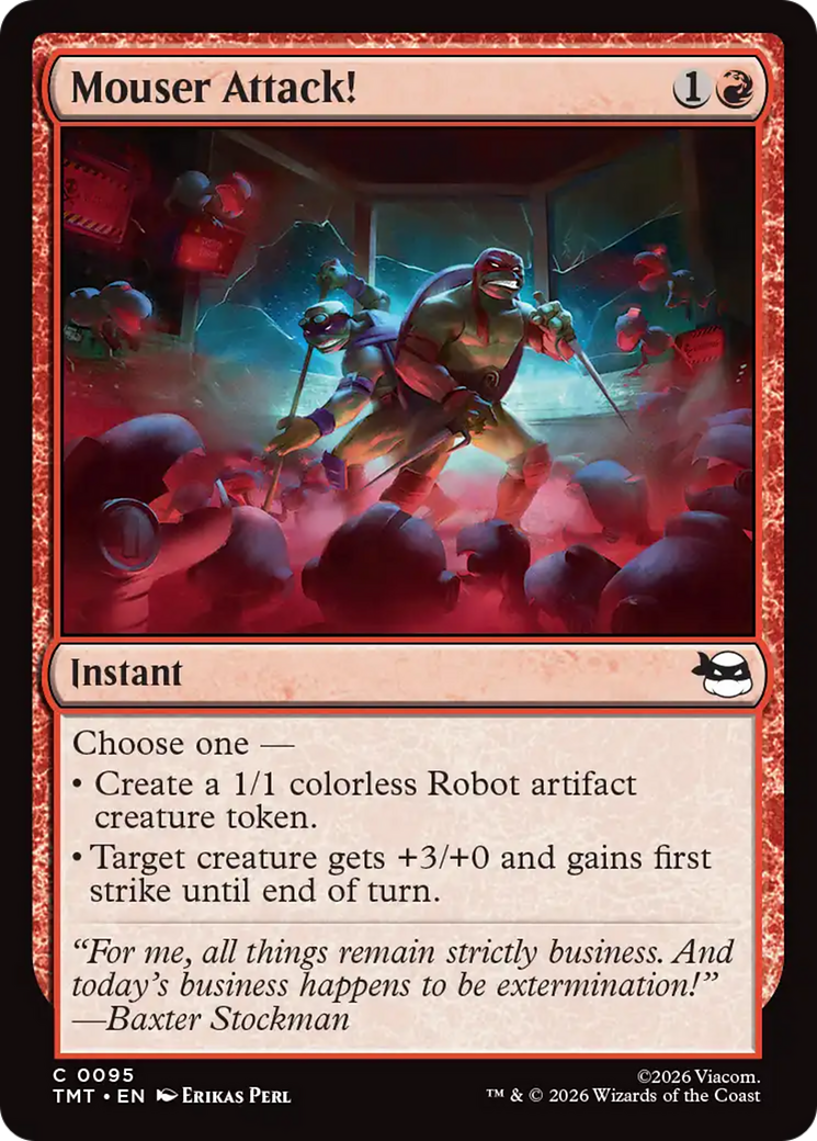 Magic: The Gathering - Mouser Attack! - Teenage Mutant Ninja Turtles