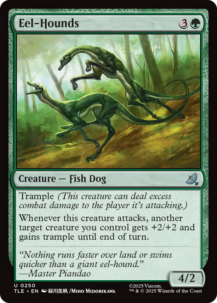 Magic: The Gathering - Eel-Hounds Foil - Avatar: The Last Airbender Eternal
