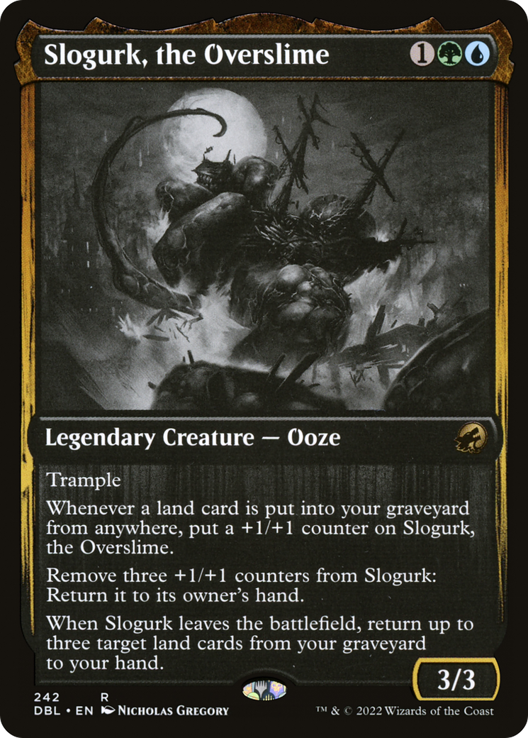 Magic: The Gathering - Slogurk, the Overslime Foil - Innistrad: Double Feature