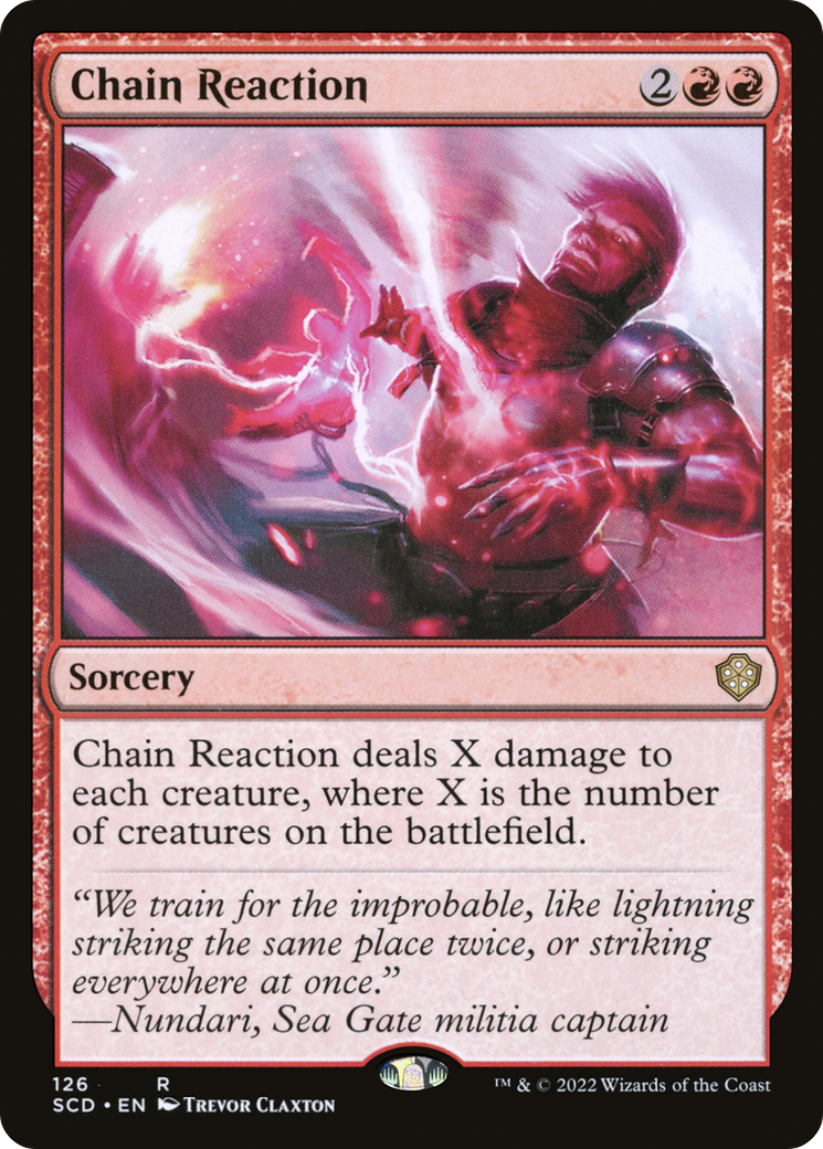 Magic: The Gathering - Chain Reaction - Starter Commander Decks