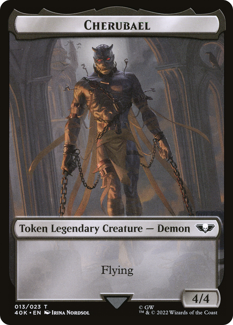 Magic: The Gathering - Cherubael Token - Warhammer 40000 Tokens