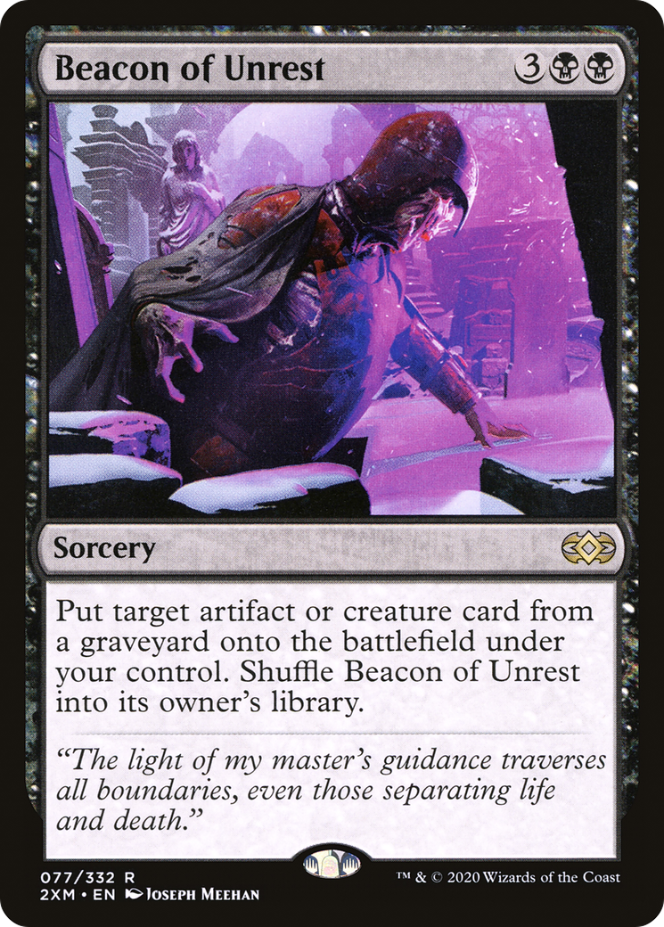 Magic: The Gathering - Beacon of Unrest Foil - Double Masters