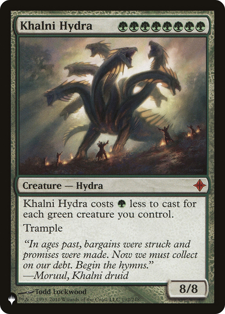 Magic: The Gathering - Khalni Hydra - The List