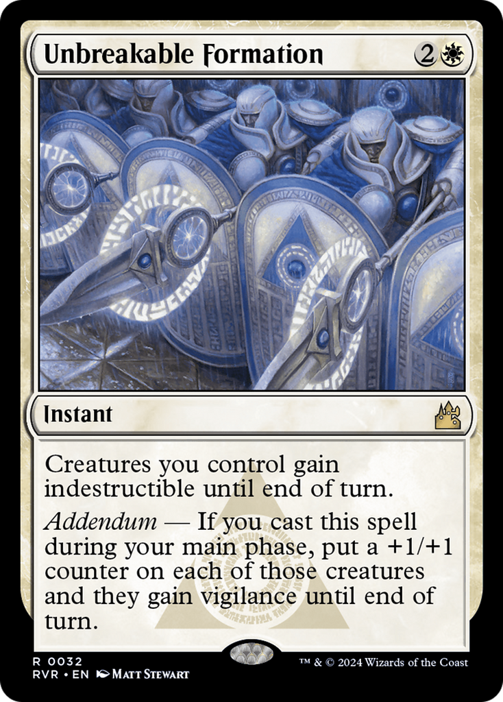 Magic: The Gathering - Unbreakable Formation - Ravnica Remastered
