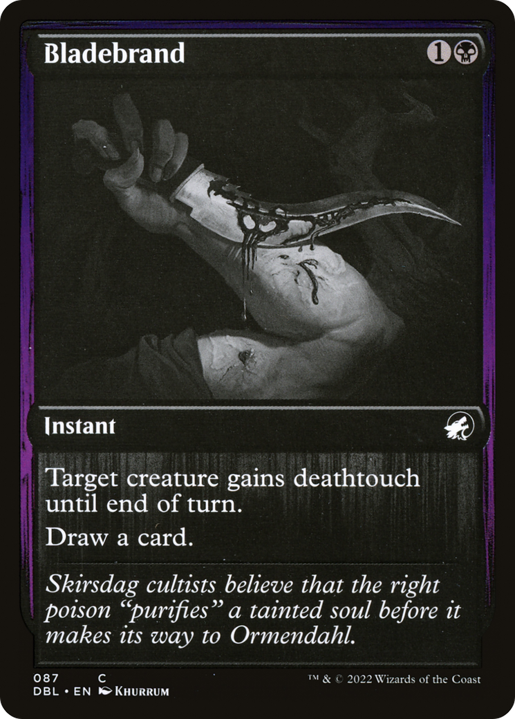 Magic: The Gathering - Bladebrand Foil - Innistrad: Double Feature