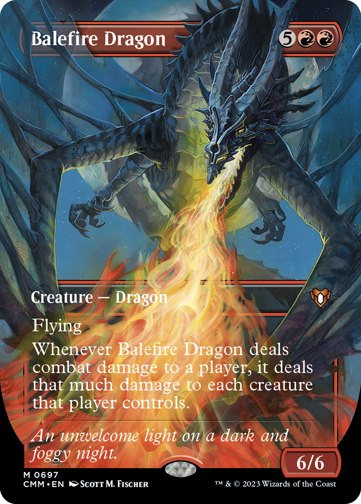 Magic: The Gathering - Balefire Dragon - Commander Masters