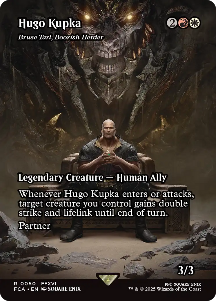 Magic: The Gathering - Bruse Tarl, Boorish Herder - Final Fantasy: Through the Ages