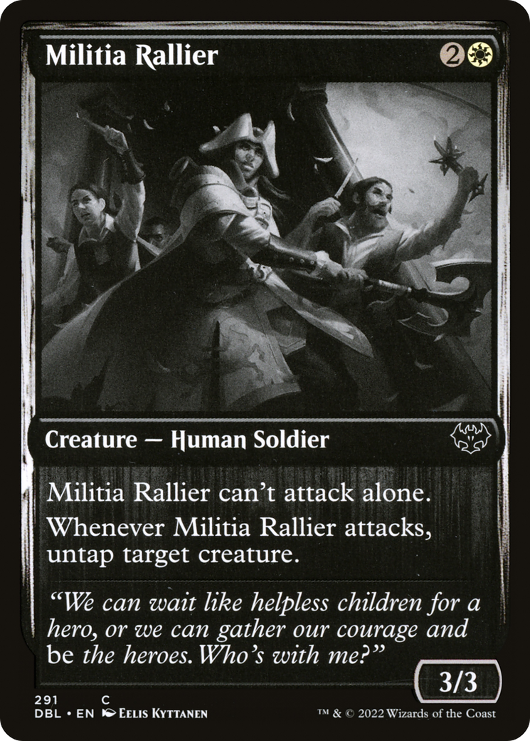 Magic: The Gathering - Militia Rallier - Innistrad: Double Feature