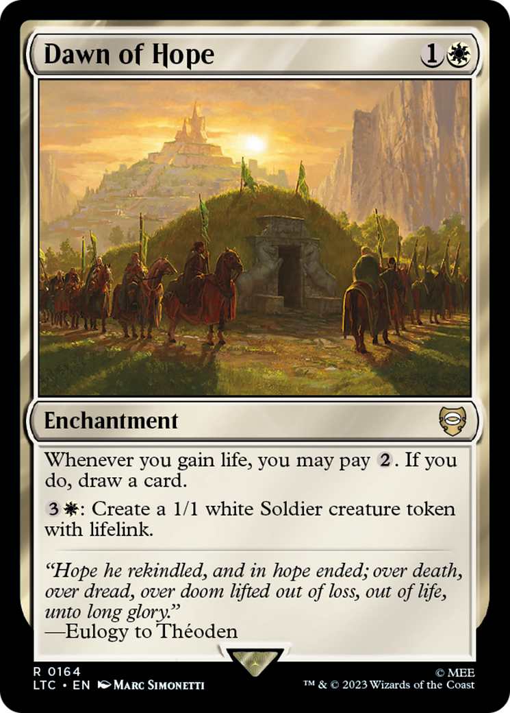Magic: The Gathering - Dawn of Hope - Tales of Middle-earth Commander