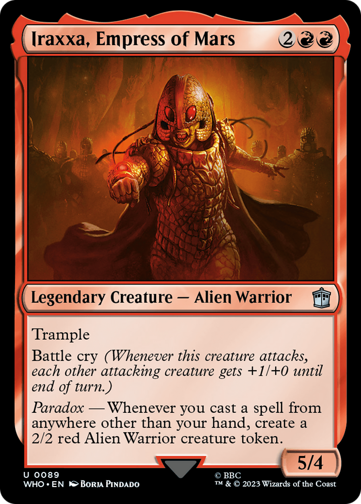 Magic: The Gathering - Iraxxa, Empress of Mars - Doctor Who