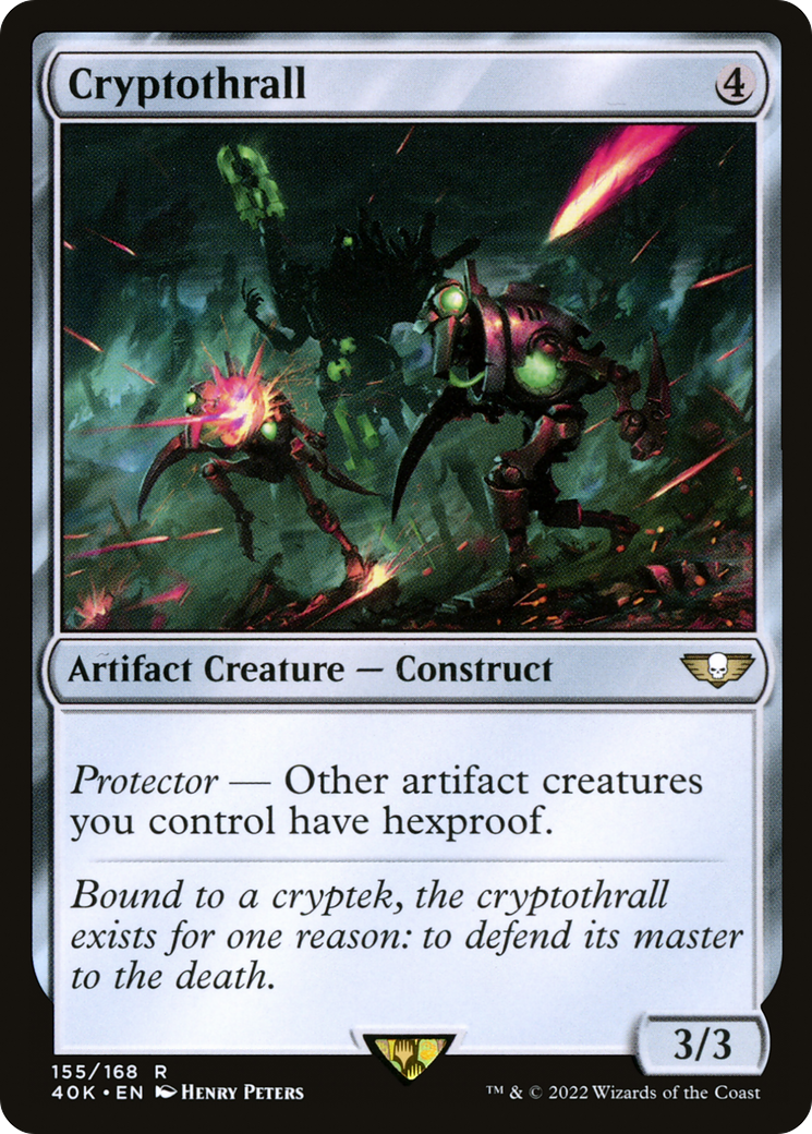 Magic: The Gathering - Cryptothrall - Warhammer 40000 Commander