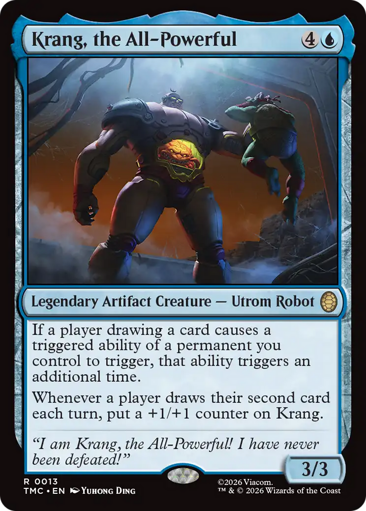 Magic: The Gathering - Krang, the All-Powerful - Teenage Mutant Ninja Turtles Eternal