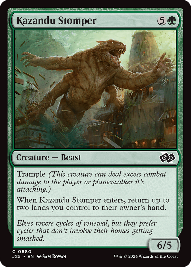 Magic: The Gathering - Kazandu Stomper - Foundations Jumpstart