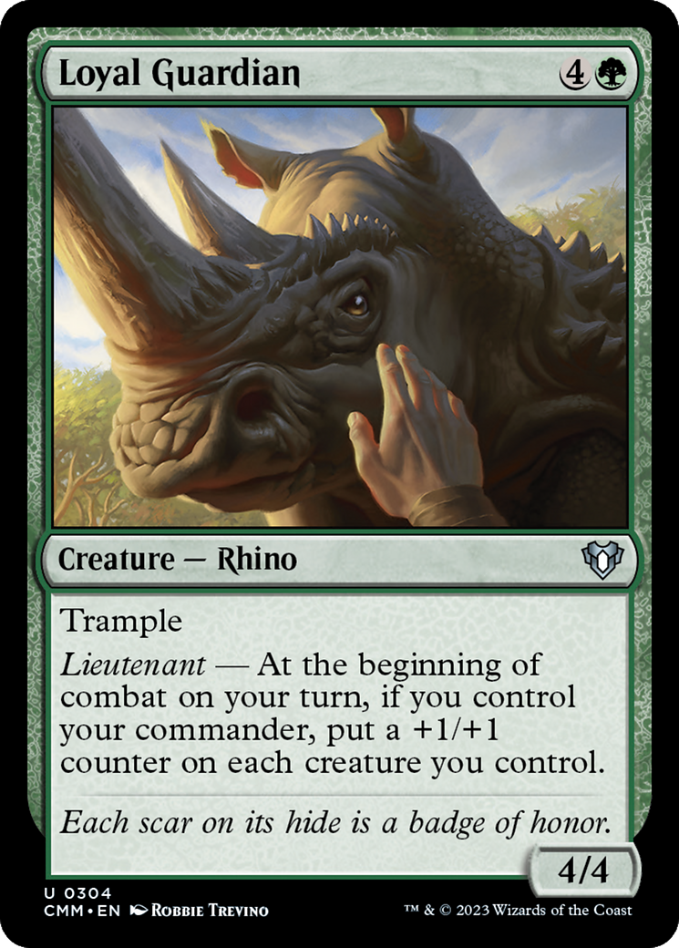 Magic: The Gathering - Loyal Guardian Foil - Commander Masters
