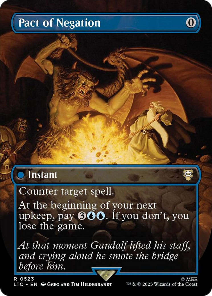 Magic: The Gathering - Pact of Negation - Tales of Middle-earth Commander