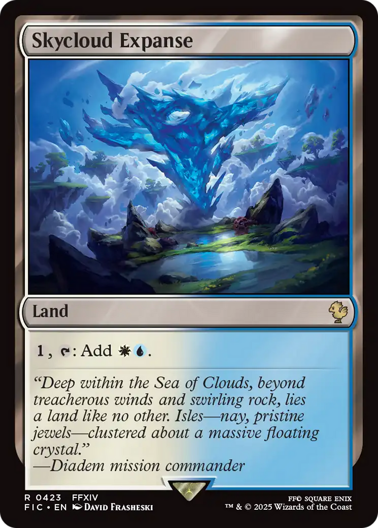Magic: The Gathering - Skycloud Expanse - Final Fantasy Commander
