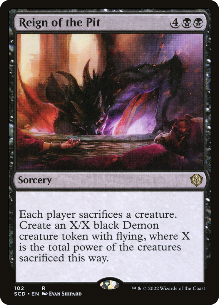 Magic: The Gathering - Reign of the Pit - Starter Commander Decks