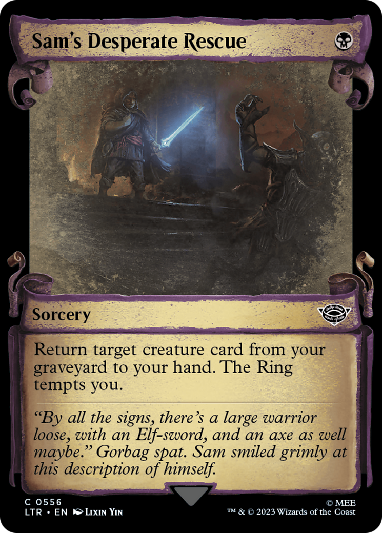 Magic: The Gathering - Sam's Desperate Rescue - The Lord of the Rings: Tales of Middle-earth