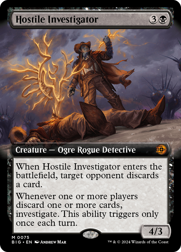 Magic: The Gathering - Hostile Investigator - The Big Score