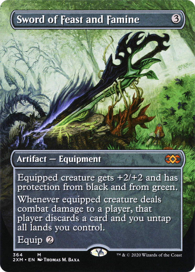 Magic: The Gathering - Sword of Feast and Famine Foil - Double Masters